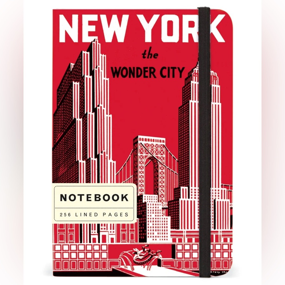 Cavallini & Co. New York Lined Notebook